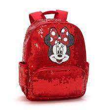 Disney Store Minnie Mouse Sequin Backpack
