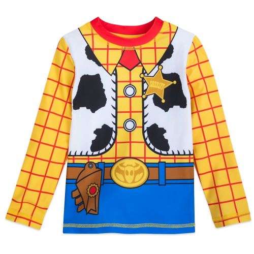 Woody Rash Guard for Boys  Swim Shirt