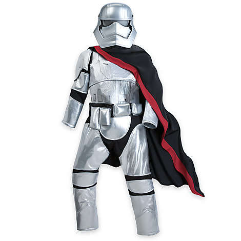 Authentic Disney Store Captain Phasma Costume for Kids - Star Wars SIZE 5/6