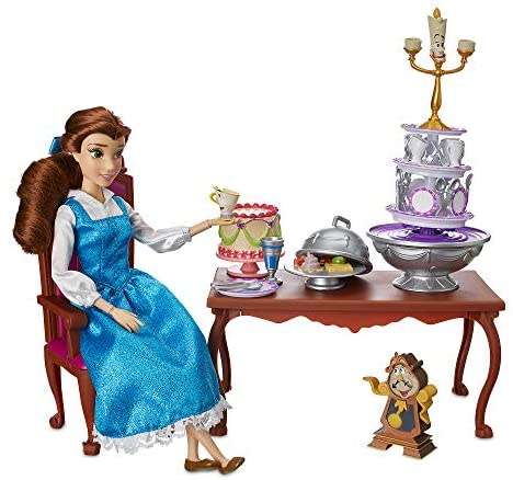 Belle Classic Doll Dinner Party Play Set  Beauty and the Beast
