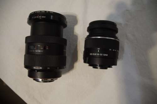 Sony 16-50mm f/2.8 dt SSM zoom lens