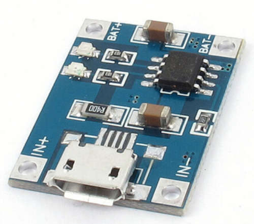 TP4056 Micro USB 1A 5V 18650 Lithium Battery Charger ***LOCAL STOCK***