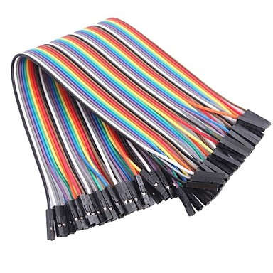 40Pcs 20cm 2.54mm Female to Female Dupont Cable for Arduino ***LOCAL STOCK***