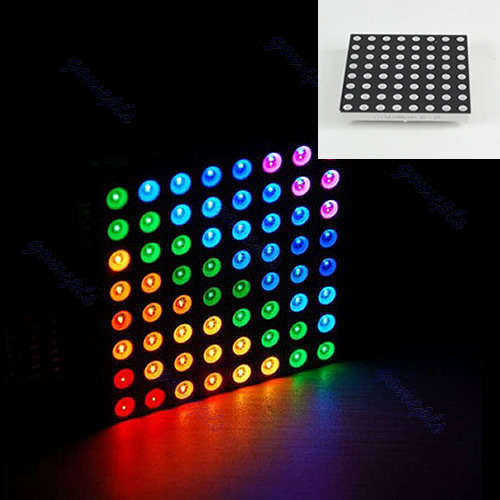 5mm 8 x 8 Full Colour RGB Matrix LED for Arduino ***LOCAL STOCK***