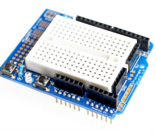 Arduino Prototype Expansion Shield with Breadboard V5.0 ***LOCAL STOCK***