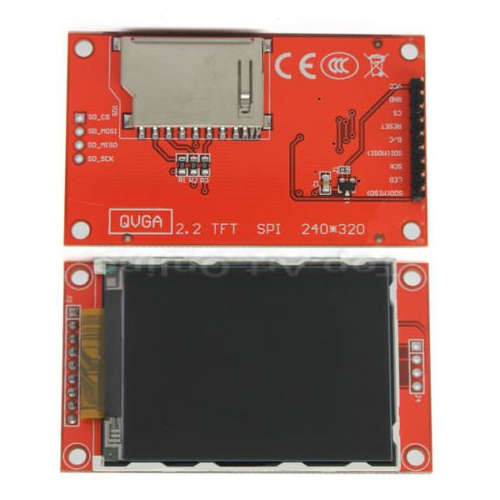 2.2 Inch SPI TFT LCD Display Colour Screen for Arduino with SD Card Reader ***LOCAL STOCK***