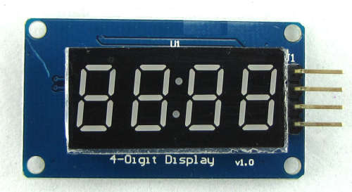 4 Digit 7 Segment LED Digital Display Module TM1637 4 Bit Clock Display for Arduino***LOCAL STOCK***