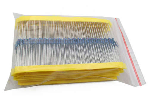 Metal Film Resistors Assorted Kit 30 Values 600 Pcs ¼W 1% ***LOCAL STOCK***