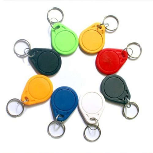 RFID IC Key Tags Keyfobs Token NFC TAG Keychain Android 13.56MHz - Orange***LOCAL STOCK***
