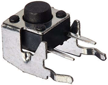 6 x 6 x 5mm Right Angle Micro Push Button Tactile Switch 2 Pin ***LOCAL STOCK***