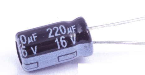 16V 220uF Electrolytic Capacitor **LOCAL STOCK***