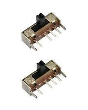 Slide Toggle Switch 1P3T 2 Position 3 Pin PCB Panel Right Angle SK13DO7VG4 ***LOCAL STOCK ***