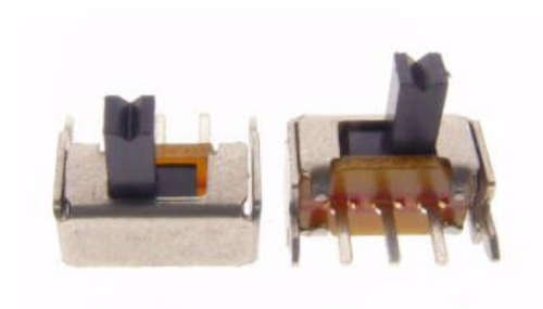 Slide Toggle Switch 1P2T 2 Position 3 Pin PCB Panel Right Angle SK12DO7VG4 ***LOCAL STOCK ***