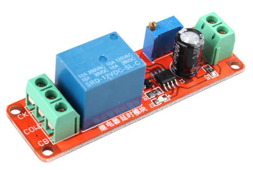 DC 12V Delay Relay Shield NE555 Timer Switch Adjustable Module 0~10S for Arduino etc. ***LOCAL STOCK