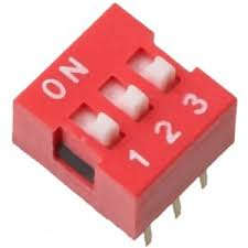 3P 3 Position DIP Switch 2.54mm Pitch 2 Row 6 Pin ***LOCAL STOCK***