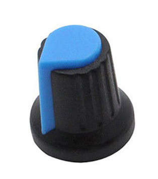 6mm Rotary Taper Knurled Knob for Potentiometer Volume Control - Blue ***LOCAL STOCK***