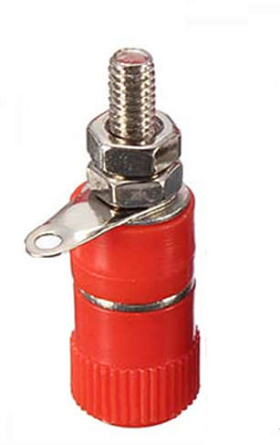Banana Socket 4mm for Banana Jack Plug Speaker Connector Binding Post Mount - Red **LOCAL STOCK***