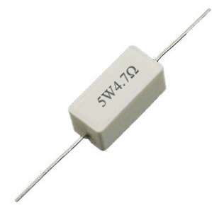 5W Ceramic Cement Power Resistor 4.7Ohm ***LOCAL STOCK***