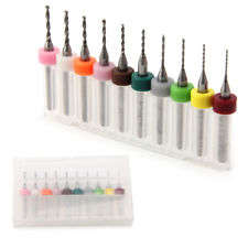 10pcs Tungsten Carbide PCB Micro Drill Bits 0.1 to 1.0mm ***LOCAL STOCK***
