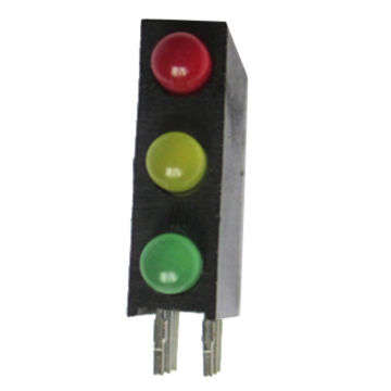 3mm LED DIP Lamp Holder Traffic Light 3P with LED ***LOCAL STOCK***