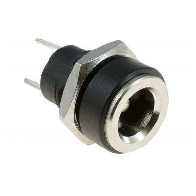 DC Power Jack 5.5 x 2.1mm Panel Mount ***LOCAL STOCK***