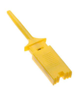 Test Hooks Micro SMT Probe Clips for Logic Analyzers - Yellow ***LOCAL STOCK***