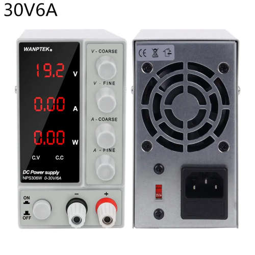 Wanptek NPS306W 110V/220V 0-30V 0-6A Adjustable Digital DC Power Supply ***LOCAL STOCK***
