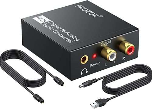 Digital To Analog Audio Converter Adapter