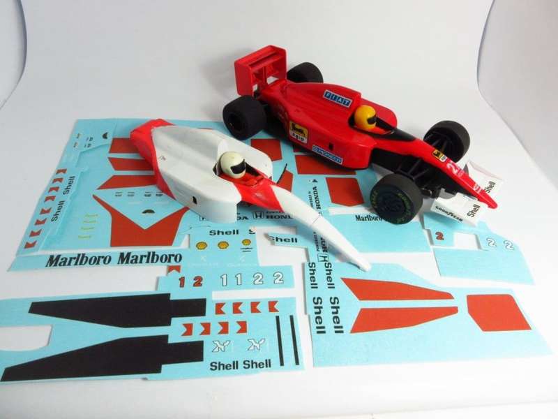 Scalextric C319 Ferrari 643 No27 plus Marlboro Painted Body and Tampo