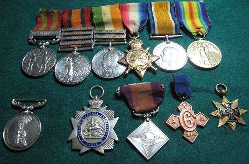 ULTRA RARE SET OF BOER WAR & WWI MEDAL SET - STUNNING!!