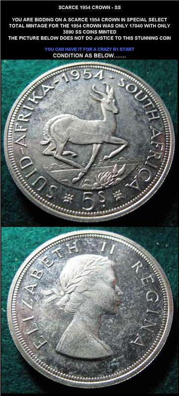 ## SUPER SCARCE 1954 UNION CROWN - SS ##