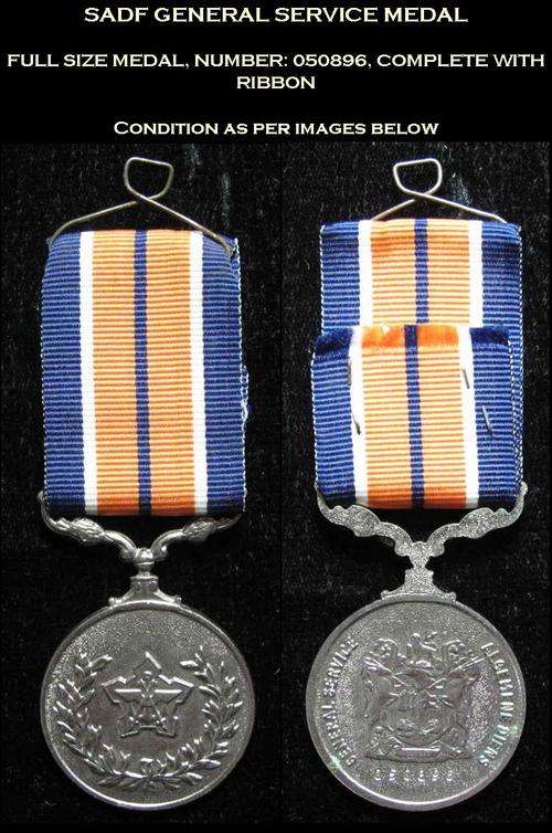 SADF GENERAL SERVICE MEDAL