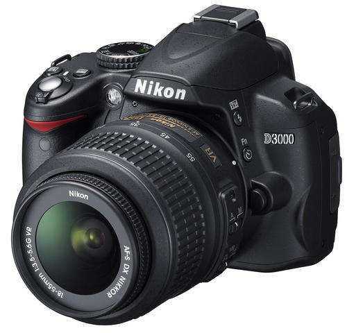 As New Nikon D3000 + 18-55mm VR Lens Kit