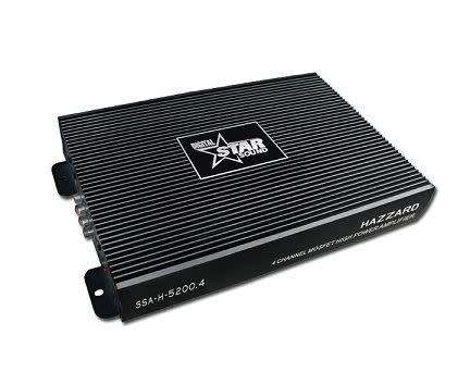 Star Sound Hazard Series 4-Channel Amplifier 5200W BRAND NEW