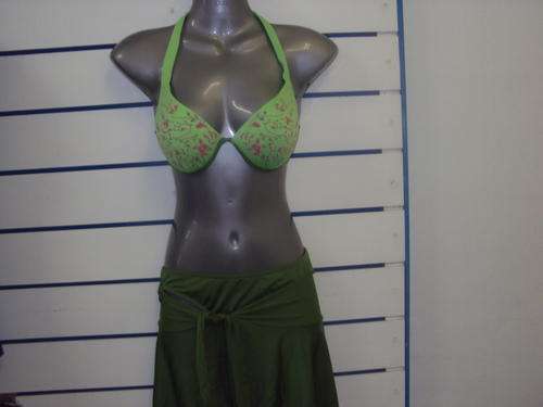 3 PIECE BIKINI SET (TOP, BOTTOM & SARONG) 32 -34