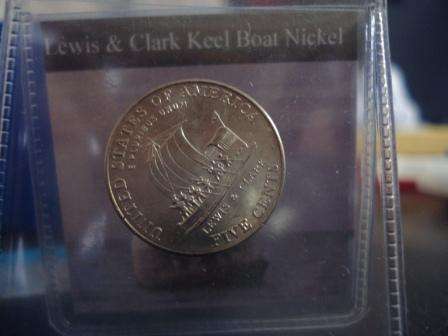 LEWIS AND CLARK KEEL BOAT NICKEL