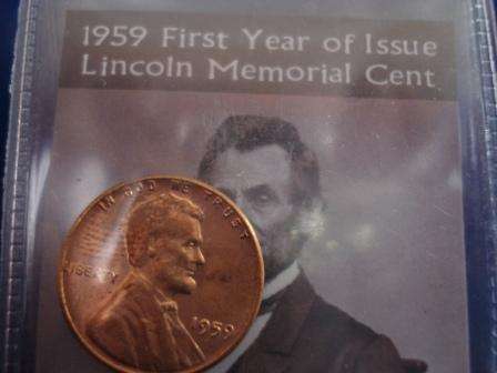 1959 LINCOLN CENT - FIRST YEAR OF ISSUE