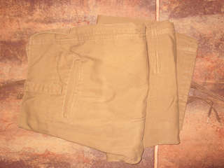 OLD SOUTH AFRICAN ARMY BROWN TROUSERS SIZE 34