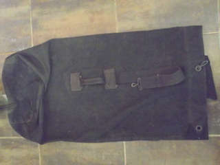 OLD SOUTH AFRICAN ARMY BALSAK (OVERDYED IN BLACK?)