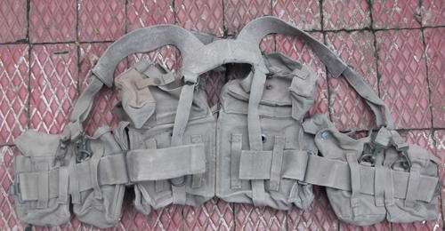 OLD SOUTH ARMY WEBBING WITH KIDNEY AND AMMO POUCHES
