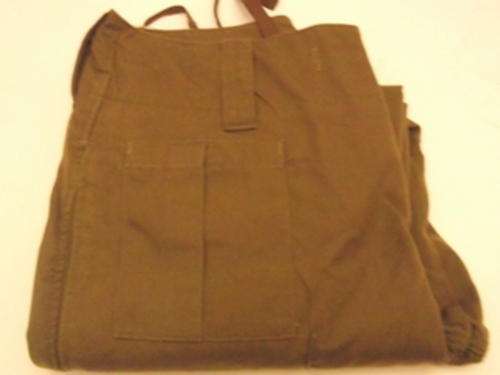 OLD SOUTH AFRICAN ARMY BROWN TROUSERS SIZE +- 32