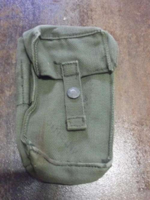 OLD SOUTH AFRICAN ARMY WEBBING AMMO POUCH