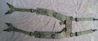 OLD SOUTH AFRICAN ARMY SKELETON WEBBING