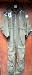 OLD SOUTH AFRICAN AIRFORCE CAPTAIN'S CENTRAL FLYING SCHOOL FLIGHT SUIT