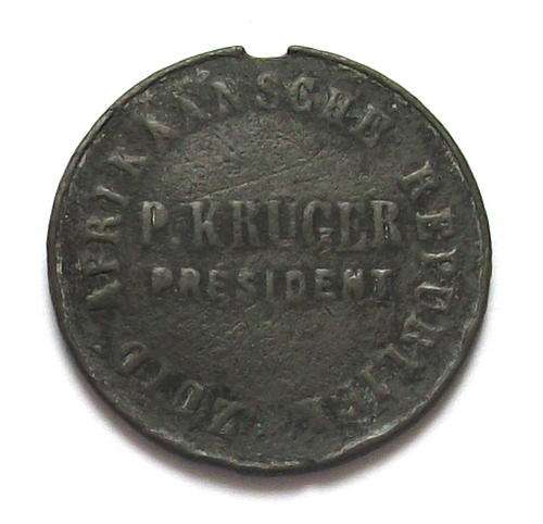 SOUTH AFRICA ZAR PAUL KRUGER PRESIDENT TOKEN