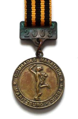 COMRADES MARATHON 2003 MEDAL