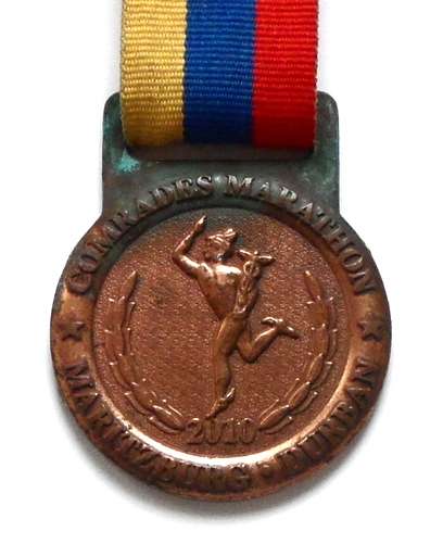COMRADES MARATHON 2010 MEDAL 85 YEARS