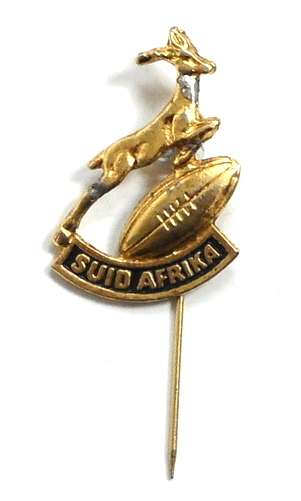 SOUTH AFRICA RUGBY PIN