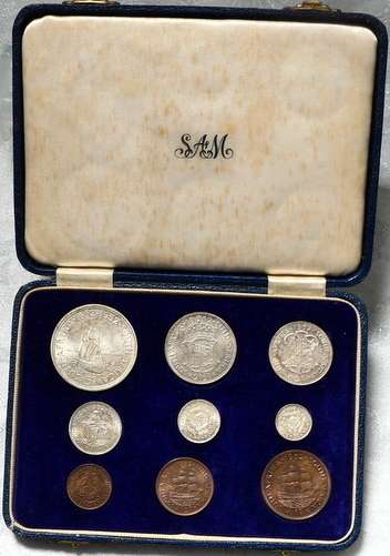 1952 SHORT PROOF SET IN S.A.M. BOX