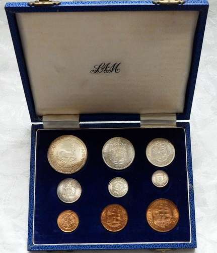 1947 SHORT PROOF SET IN S.A.M. BOX